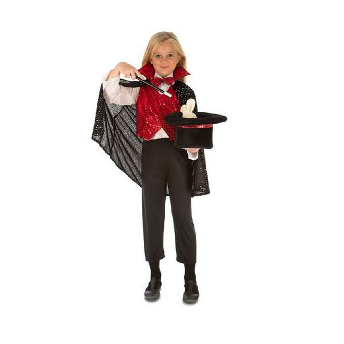Costume for Children My Other Me Wizard Red (4 Pieces) Costume for Children My Other Me Wizard Red (4 Pieces)