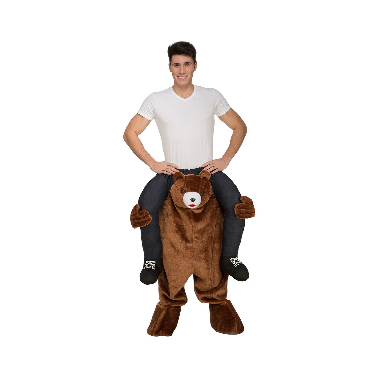 Costume for Adults My Other Me Ride-On Bear One size Costume for Adults My Other Me Ride-On Bear One size