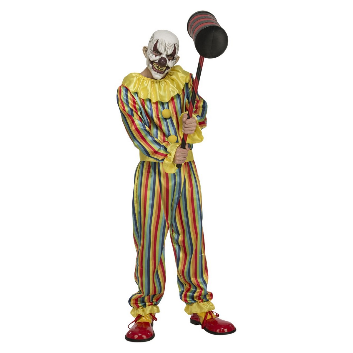 Costume for Adults My Other Me Evil Male Clown S (3 Pieces) Costume for Adults My Other Me Evil Male Clown S (3 Pieces)