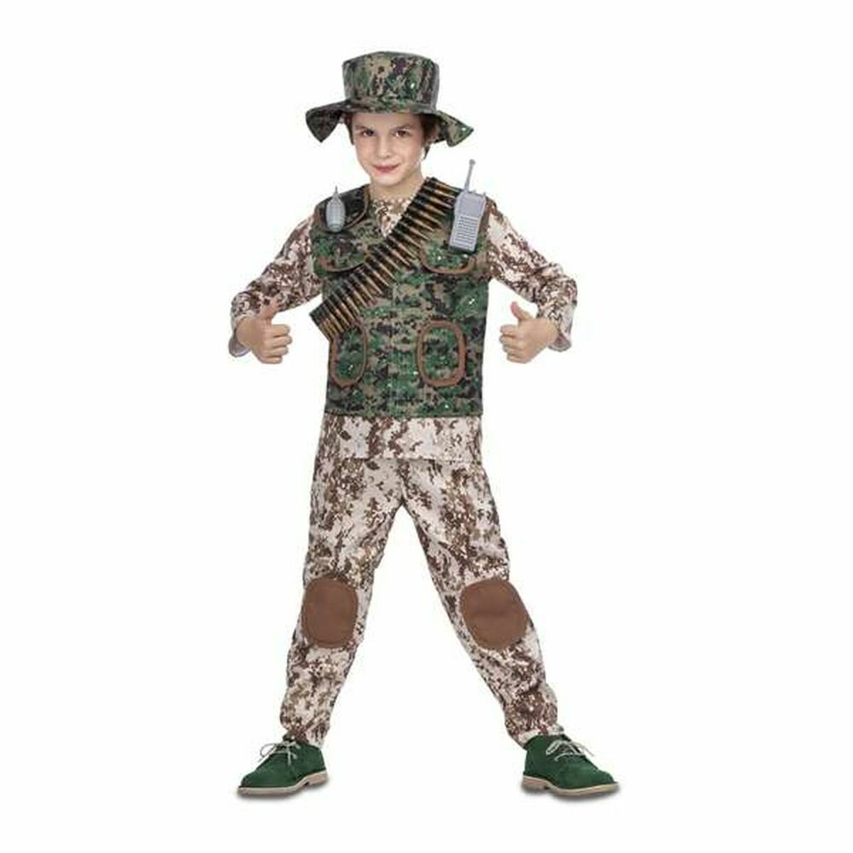 Costume for Children My Other Me Camouflage 5-6 Years Costume for Children My Other Me Camouflage 5-6 Years