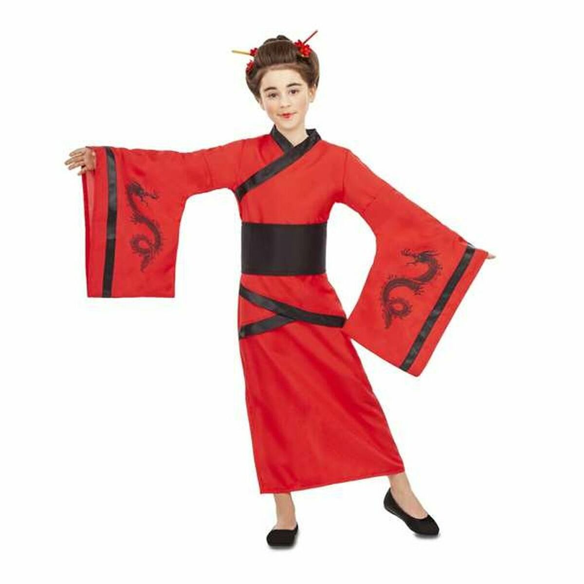 Costume for Children My Other Me Dragon Chinese Woman Costume for Children My Other Me Dragon Chinese Woman