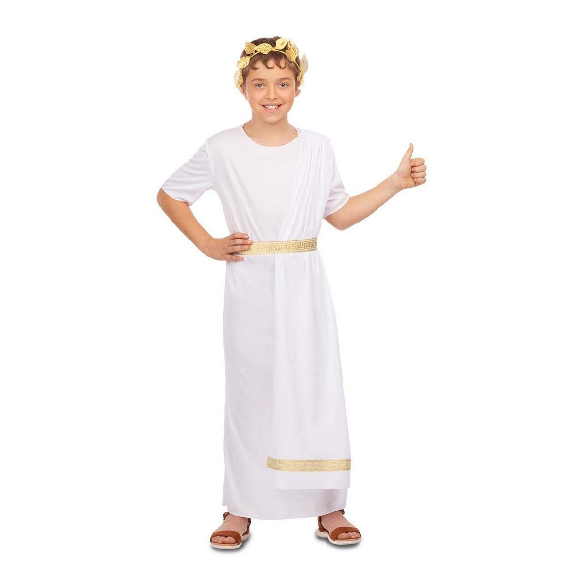 Costume for Children My Other Me White Roman Man 3-4 Years Costume for Children My Other Me White Roman Man 3-4 Years