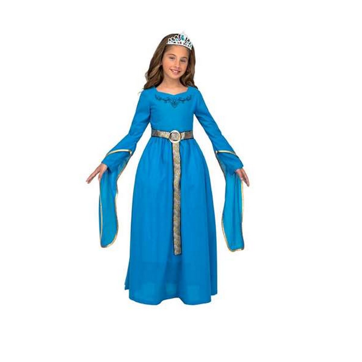 Costume for Children My Other Me Blue Medieval Princess 5-6 Years Costume for Children My Other Me Blue Medieval Princess 5-6 Years