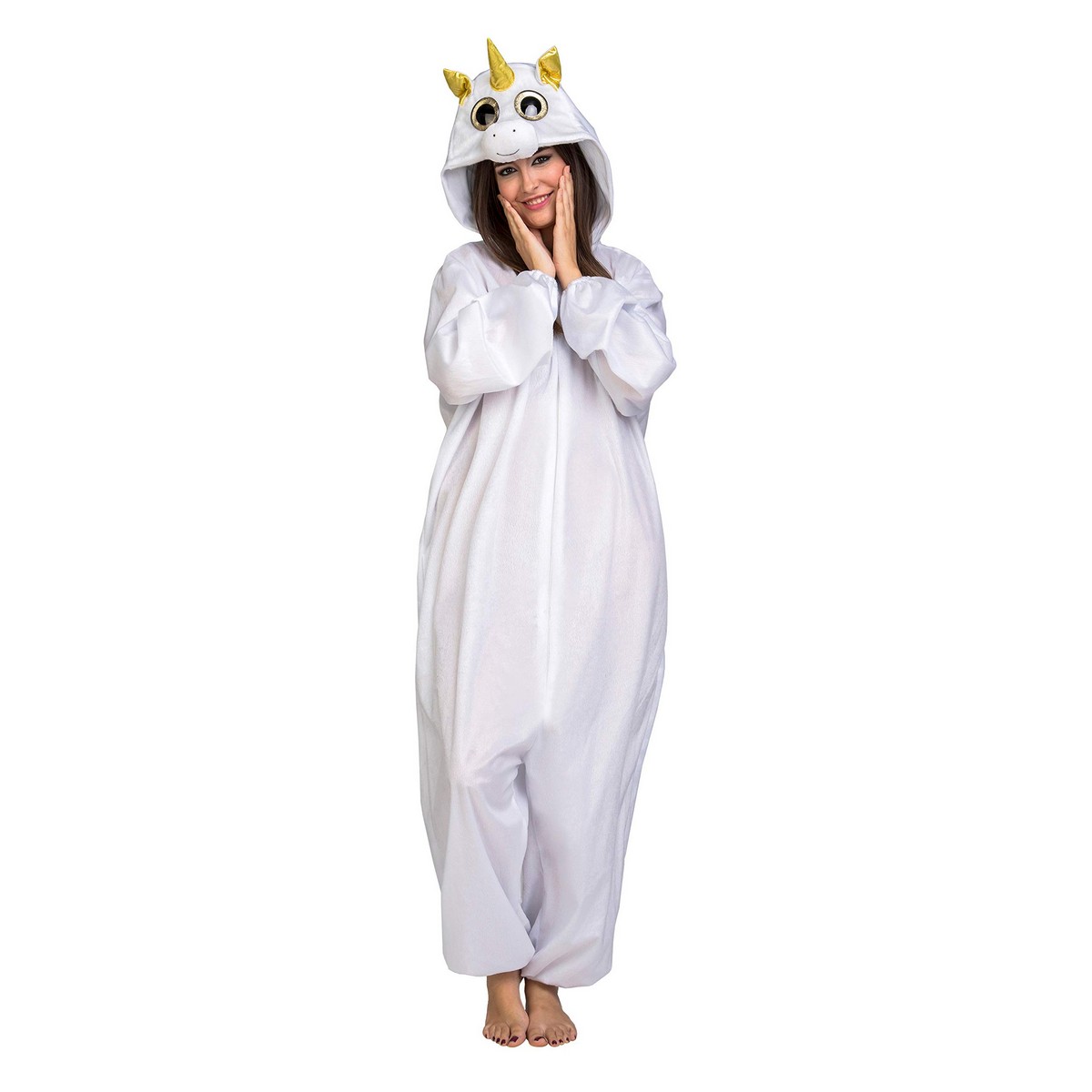 Costume for Children My Other Me White Unicorn 10-12 Years Costume for Children My Other Me White Unicorn 10-12 Years