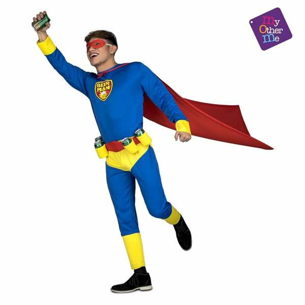 Costume for Adults My Other Me Beer Man M/L Costume for Adults My Other Me Beer Man M/L