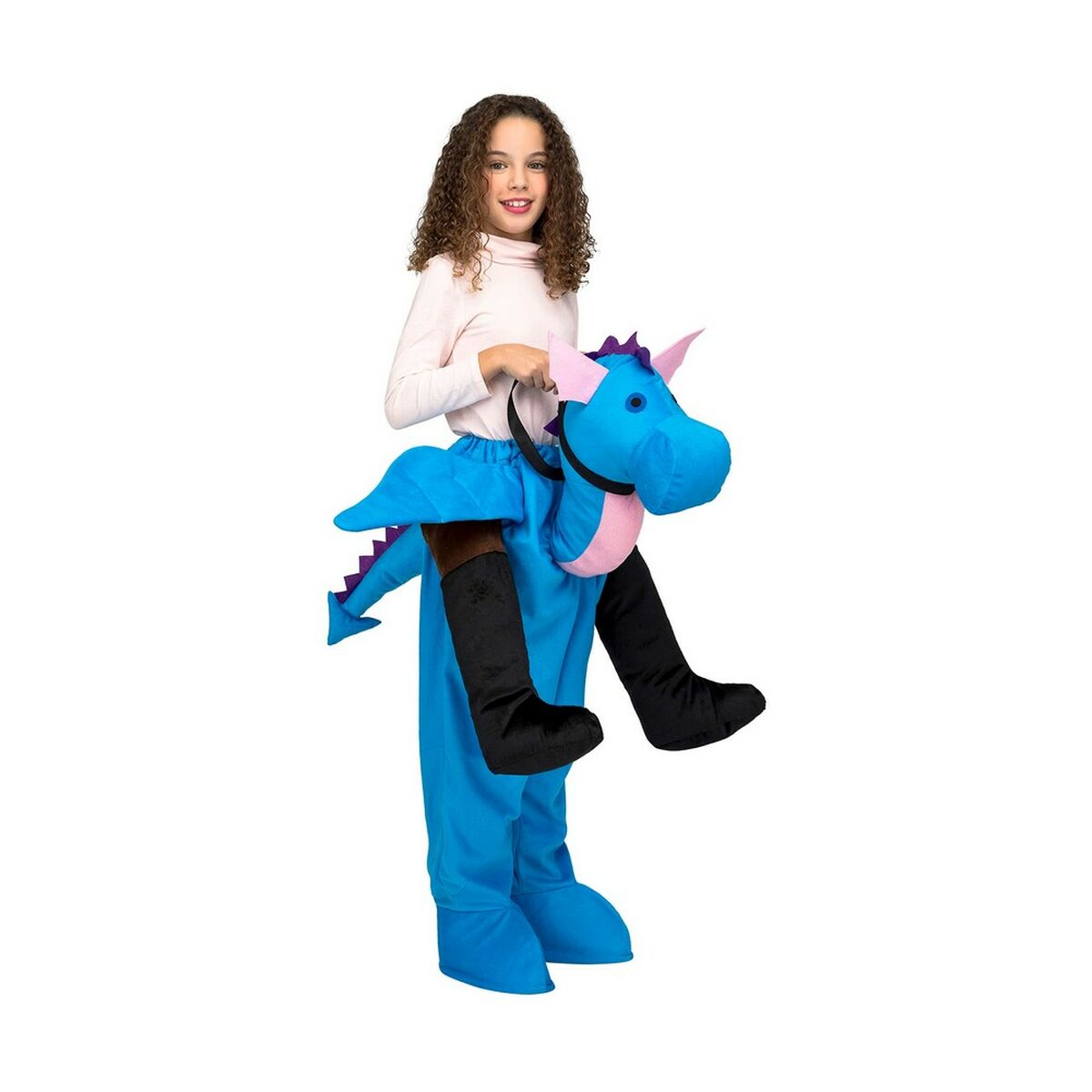 Costume for Children My Other Me Blue Dragon One size Costume for Children My Other Me Blue Dragon One size