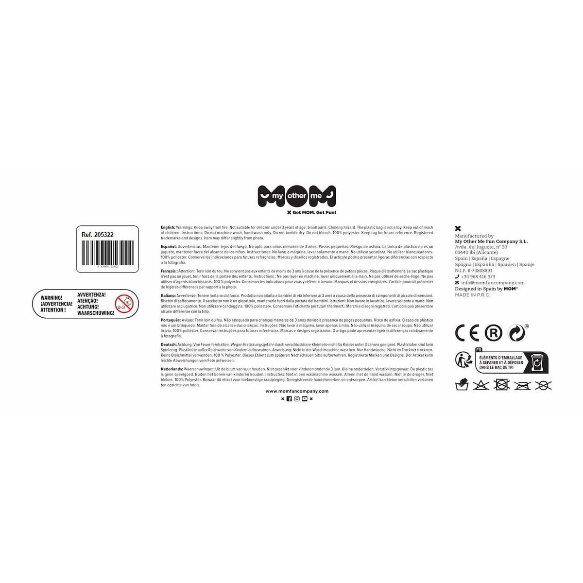 Costume for Children My Other Me Horse One size White