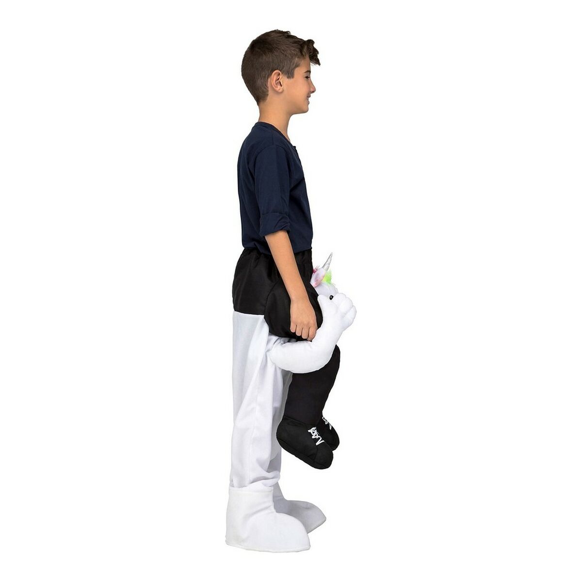 Costume for Children My Other Me Ride-On Unicorn 10-12 Years White