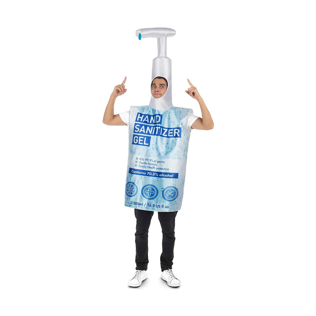 Costume for Adults My Other Me One size Hand Sanitiser Costume for Adults My Other Me One size Hand Sanitiser