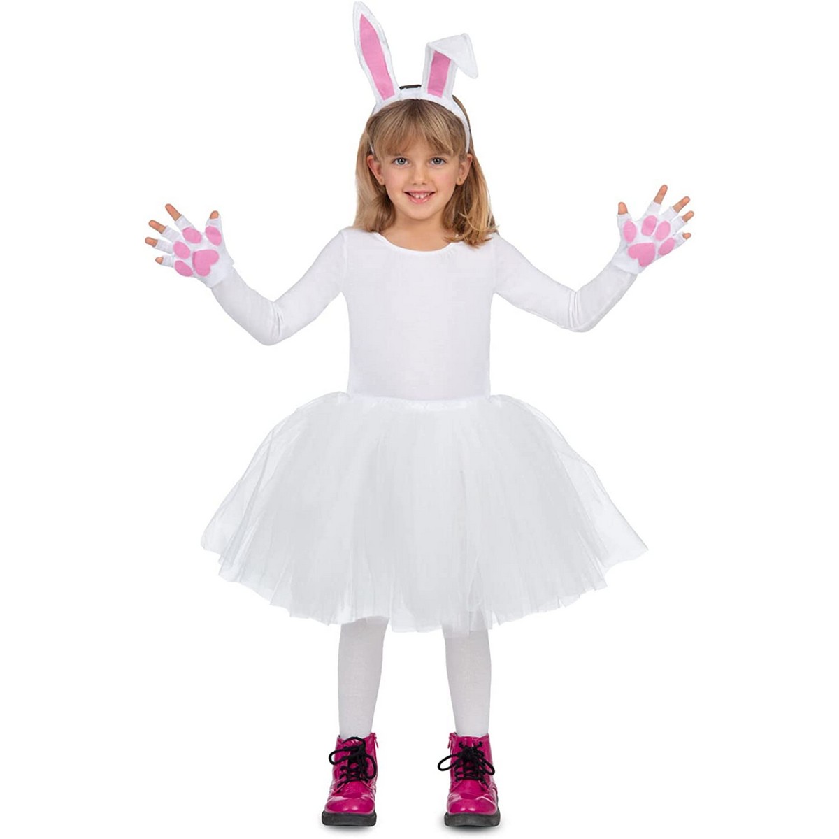 Costume for Children My Other Me White Rabbit One size S Costume for Children My Other Me White Rabbit One size S