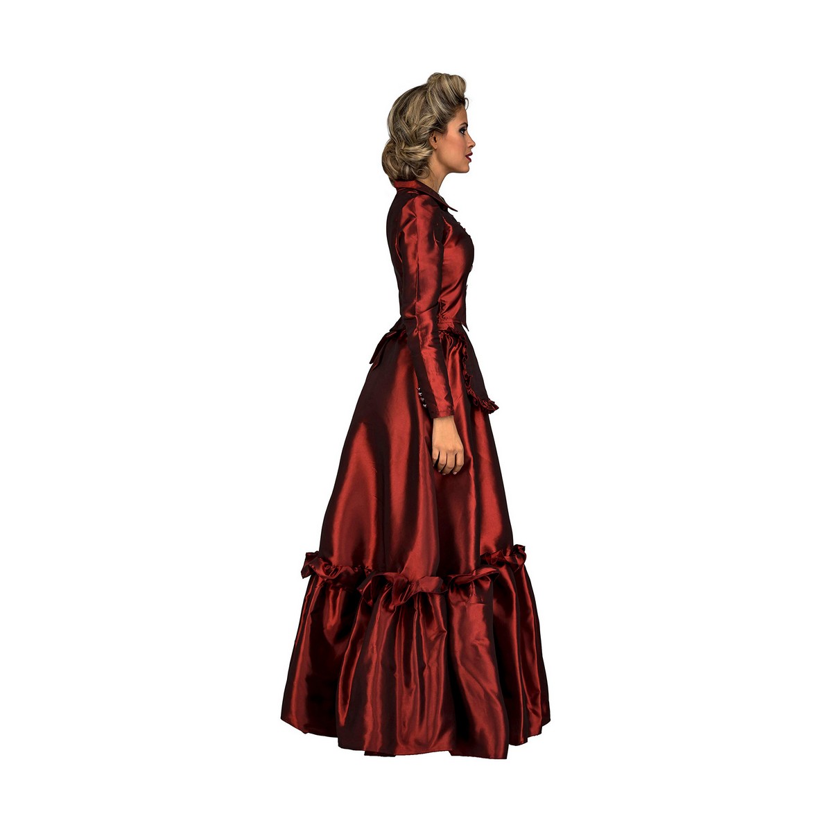 Costume for Adults My Other Me Scarlet Lady of the West Red M/L