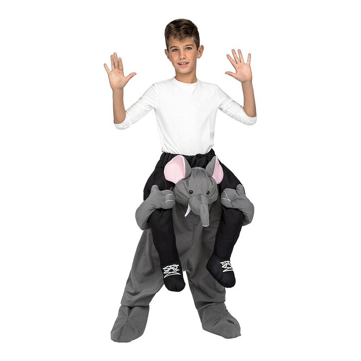 Costume for Children My Other Me Elephant One size Grey Costume for Children My Other Me Elephant One size Grey