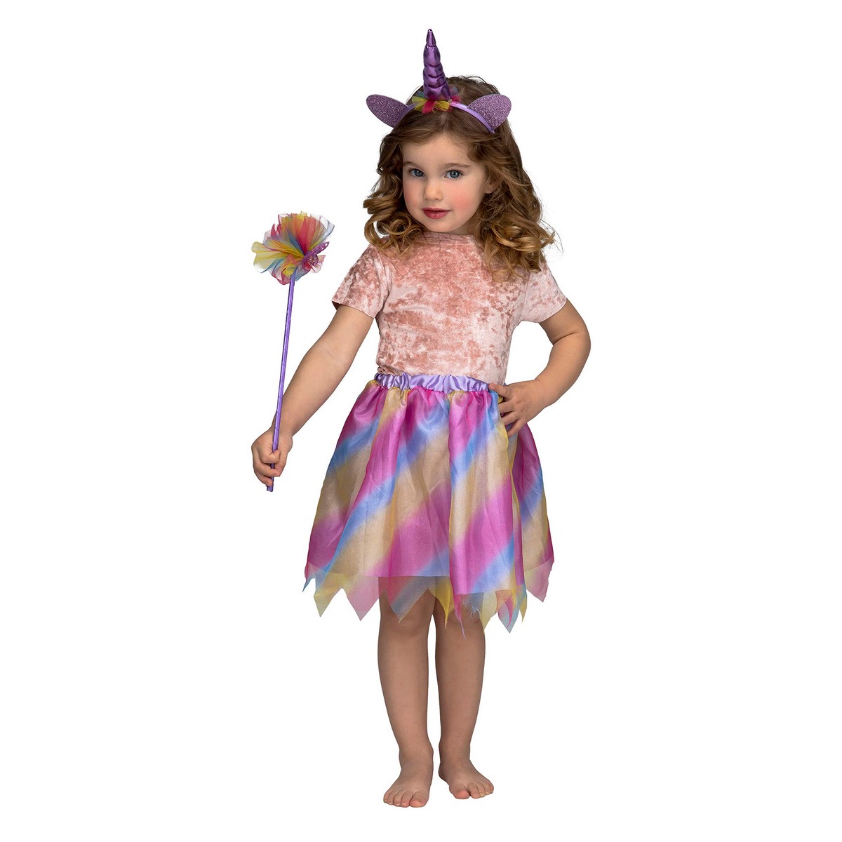 Costume for Children My Other Me Purple Unicorn S 3-6 years Costume for Children My Other Me Purple Unicorn S 3-6 years
