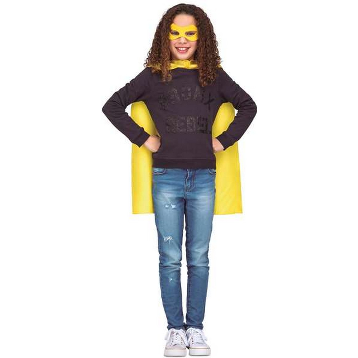 Costume for Children My Other Me Yellow Superhero 3-6 years Costume for Children My Other Me Yellow Superhero 3-6 years