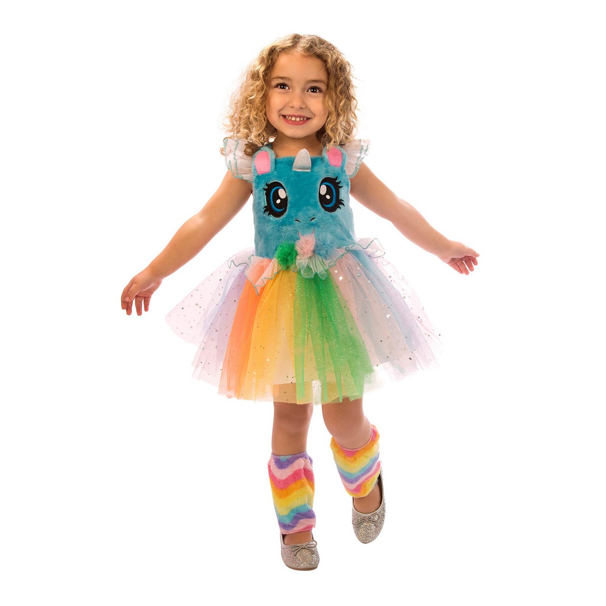 Costume for Children My Other Me Blue Unicorn Eyes 3-4 Years Costume for Children My Other Me Blue Unicorn Eyes 3-4 Years