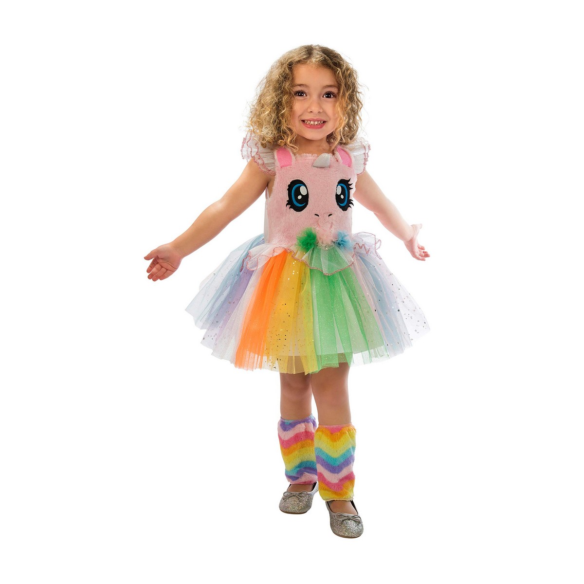 Costume for Children My Other Me Pink Unicorn Eyes 3-4 Years Costume for Children My Other Me Pink Unicorn Eyes 3-4 Years