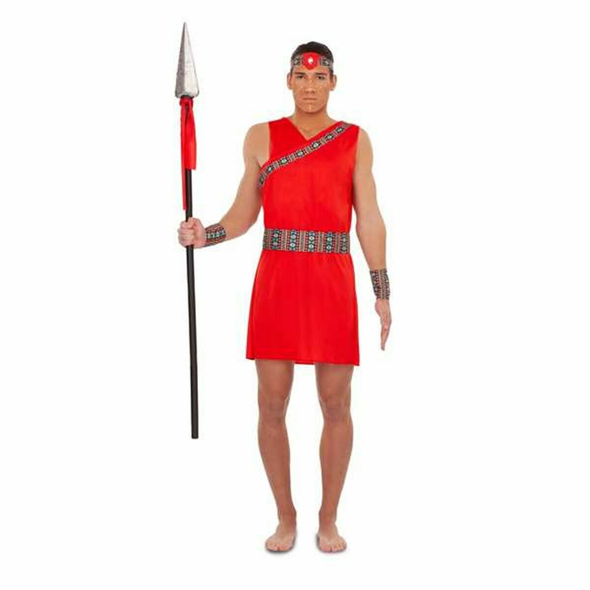 Costume for Adults My Other Me Masai 4 Pieces Costume for Adults My Other Me Masai 4 Pieces