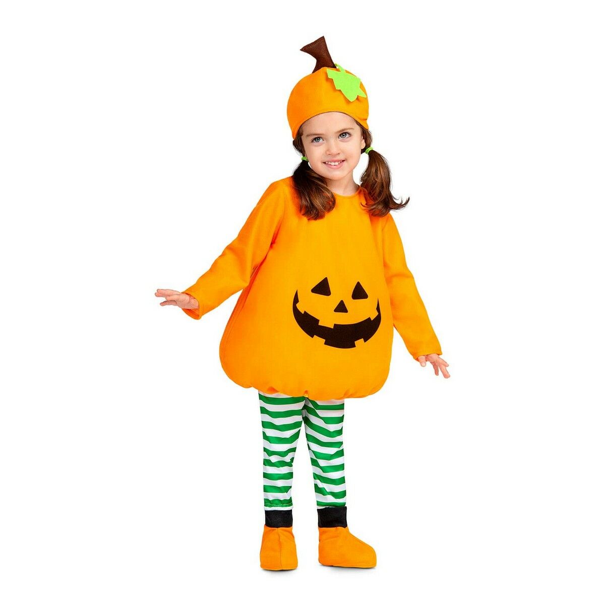 Costume for Children My Other Me Pumpkin Orange (4 Pieces) Costume for Children My Other Me Pumpkin Orange (4 Pieces)