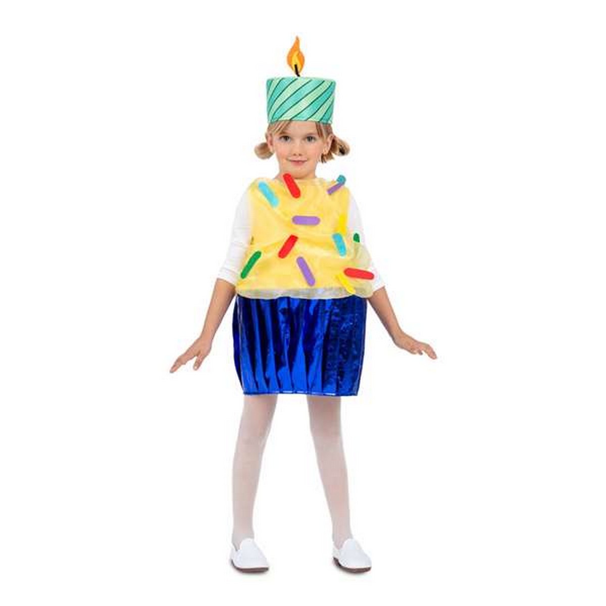 Costume for Children My Other Me Yellow Cake 3-6 years Costume for Children My Other Me Yellow Cake 3-6 years
