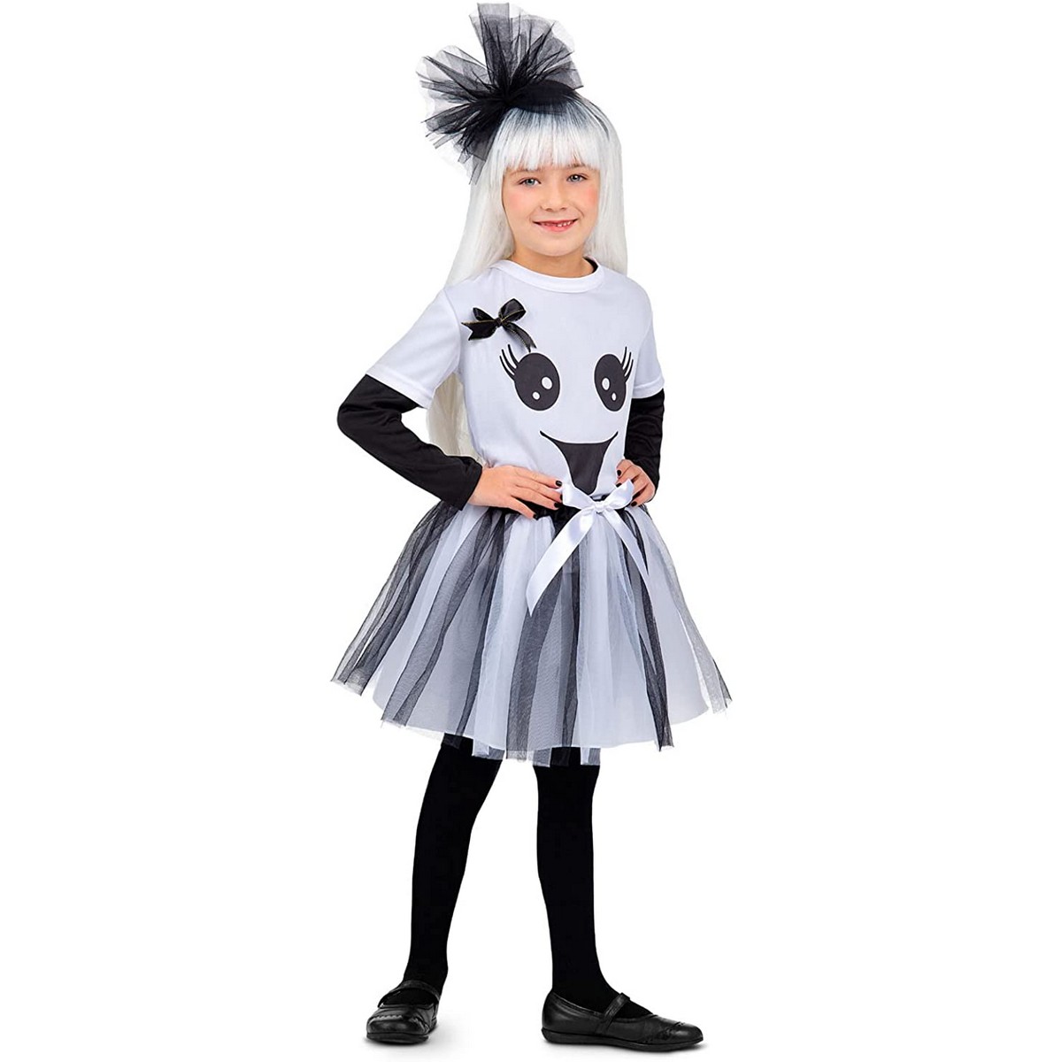 Costume for Children My Other Me Grey Ghost S 3-4 Years Tutu (3 Pieces) Costume for Children My Other Me Grey Ghost S 3-4 Years Tutu (3 Pieces)