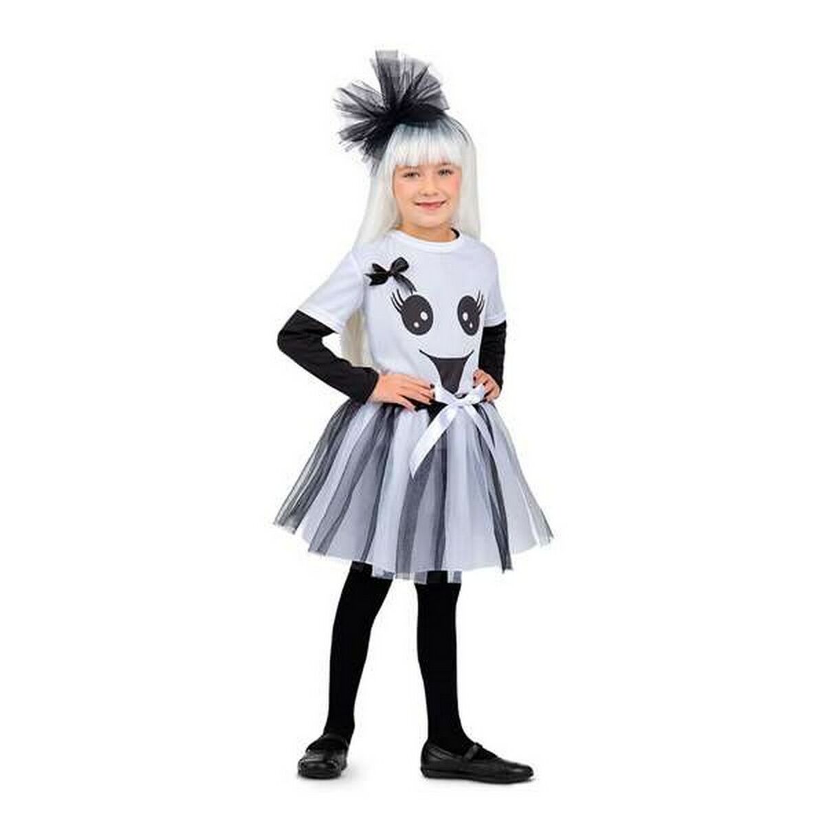 Costume for Children My Other Me Ghost Tutu Grey (3 Pieces) Costume for Children My Other Me Ghost Tutu Grey (3 Pieces)