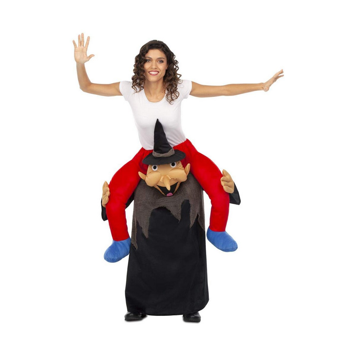 Costume for Adults My Other Me Ride-On Witch Tunic Costume for Adults My Other Me Ride-On Witch Tunic
