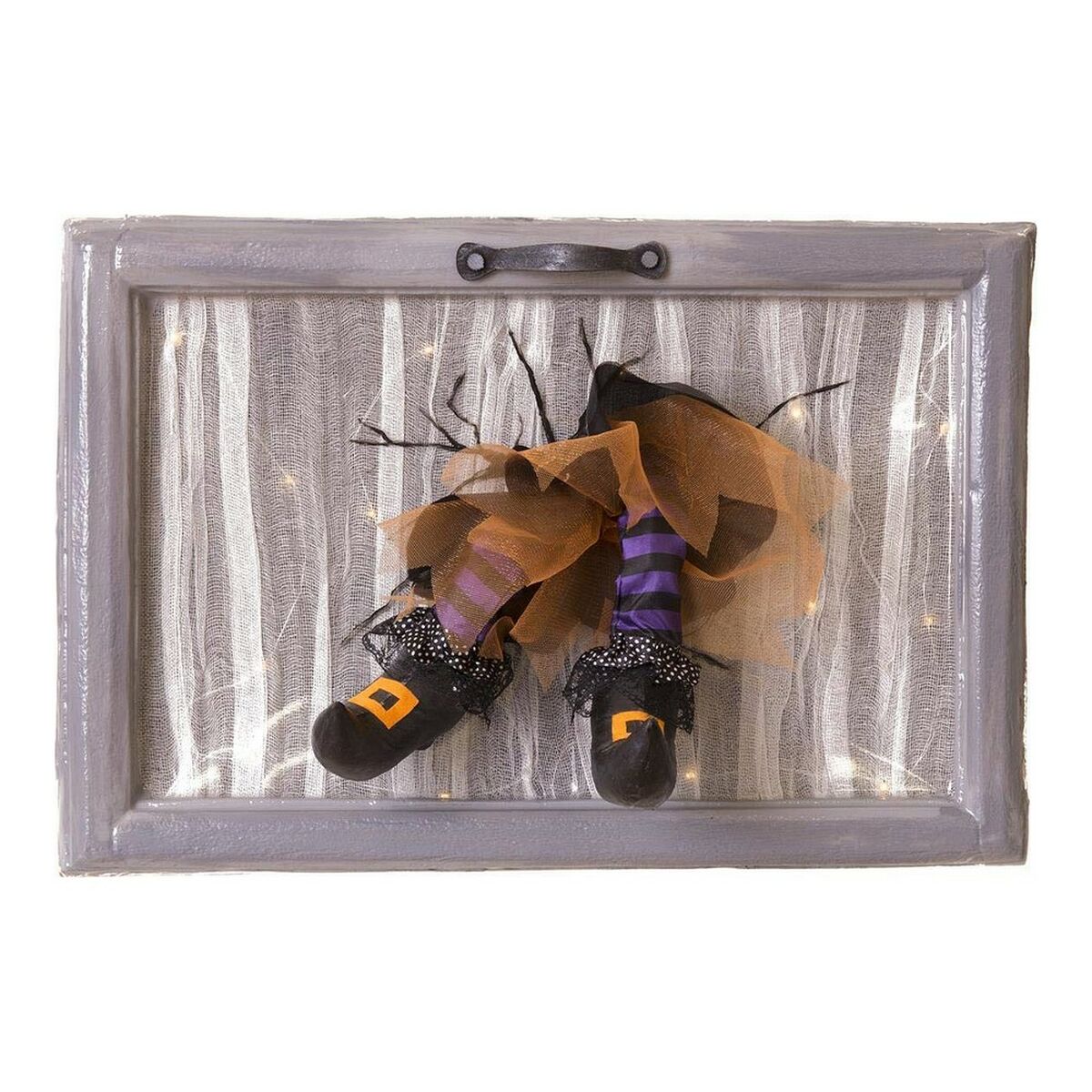 Halloween Decorations My Other Me Light Witch Frame Halloween Decorations My Other Me Light Witch Frame