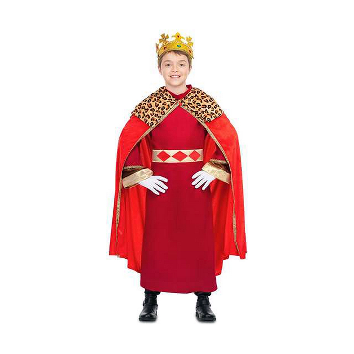 Costume for Children My Other Me Red Wizard King Costume for Children My Other Me Red Wizard King