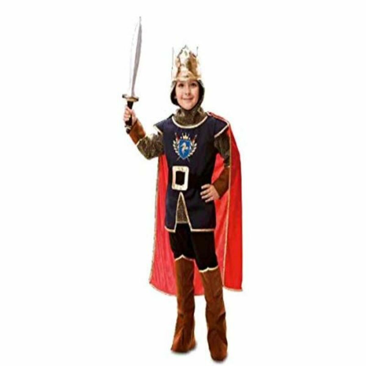 Costume for Children My Other Me Medieval Knight Black Costume for Children My Other Me Medieval Knight Black