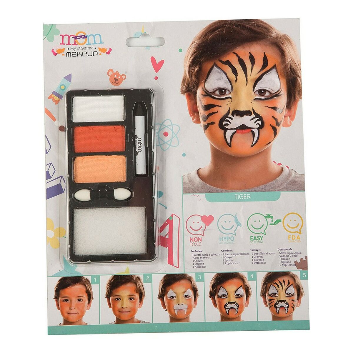 Make-Up Set My Other Me Tiger (24 x 20 cm) Make-Up Set My Other Me Tiger (24 x 20 cm)