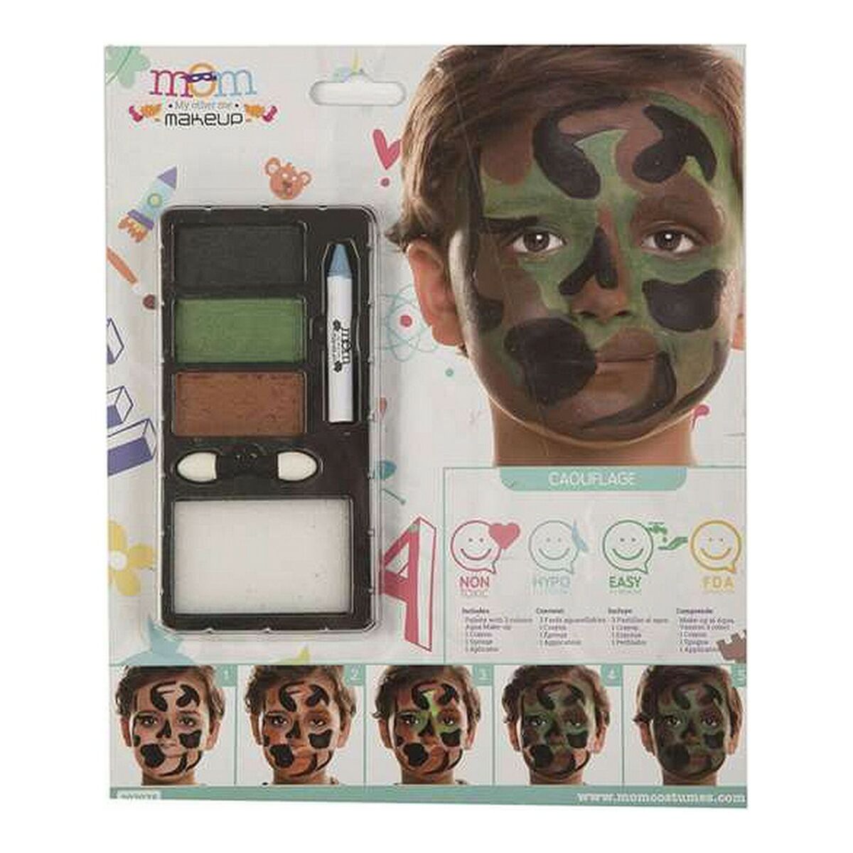 Make-Up Set My Other Me Camouflage (24 x 20 cm) Make-Up Set My Other Me Camouflage (24 x 20 cm)