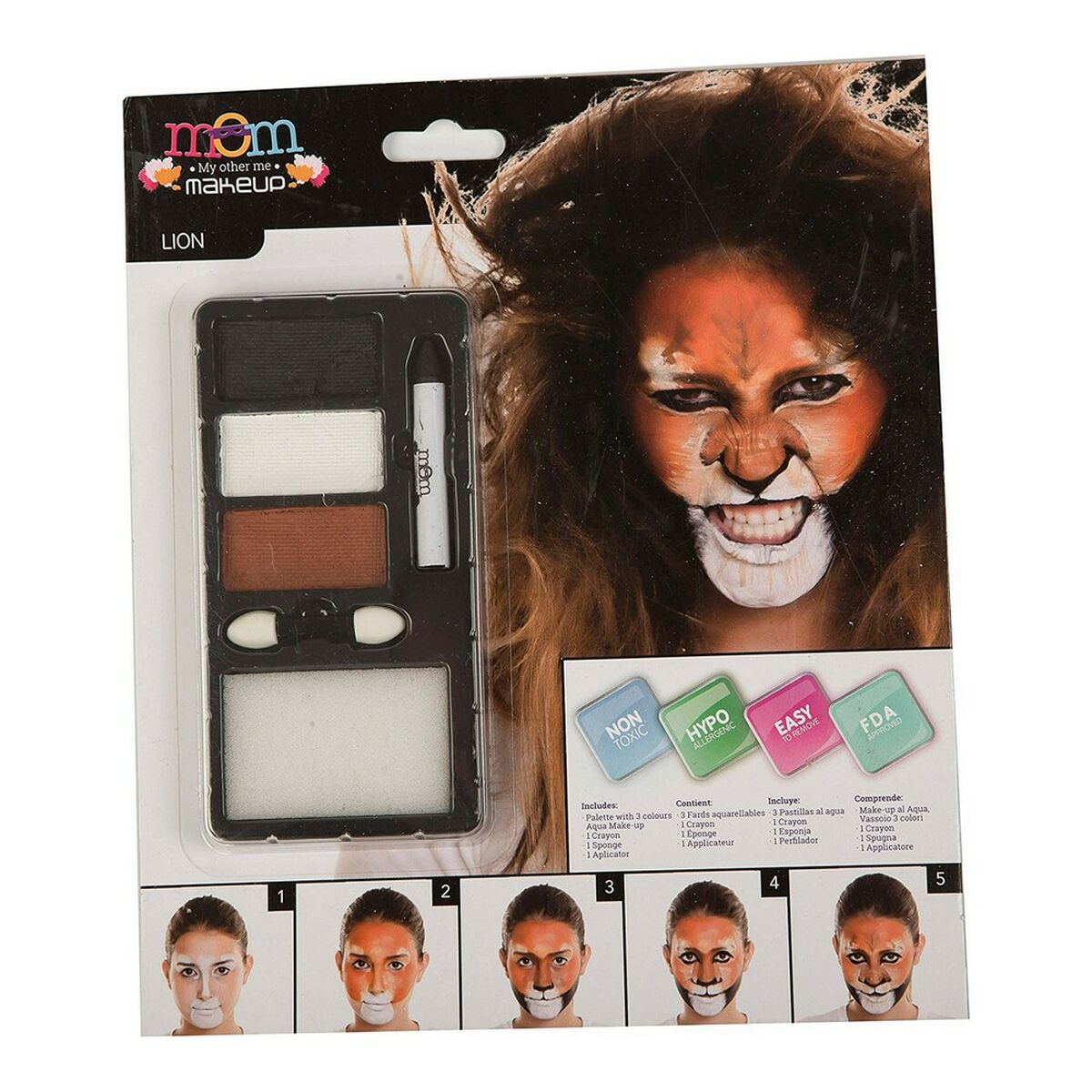 Make-Up Set My Other Me Lion (24 x 20 cm) Make-Up Set My Other Me Lion (24 x 20 cm)