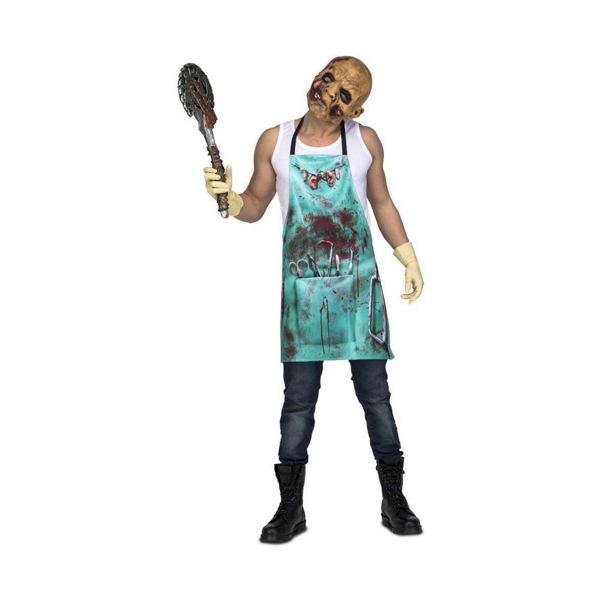 Costume for Adults My Other Me Male Assassin Surgeon Apron