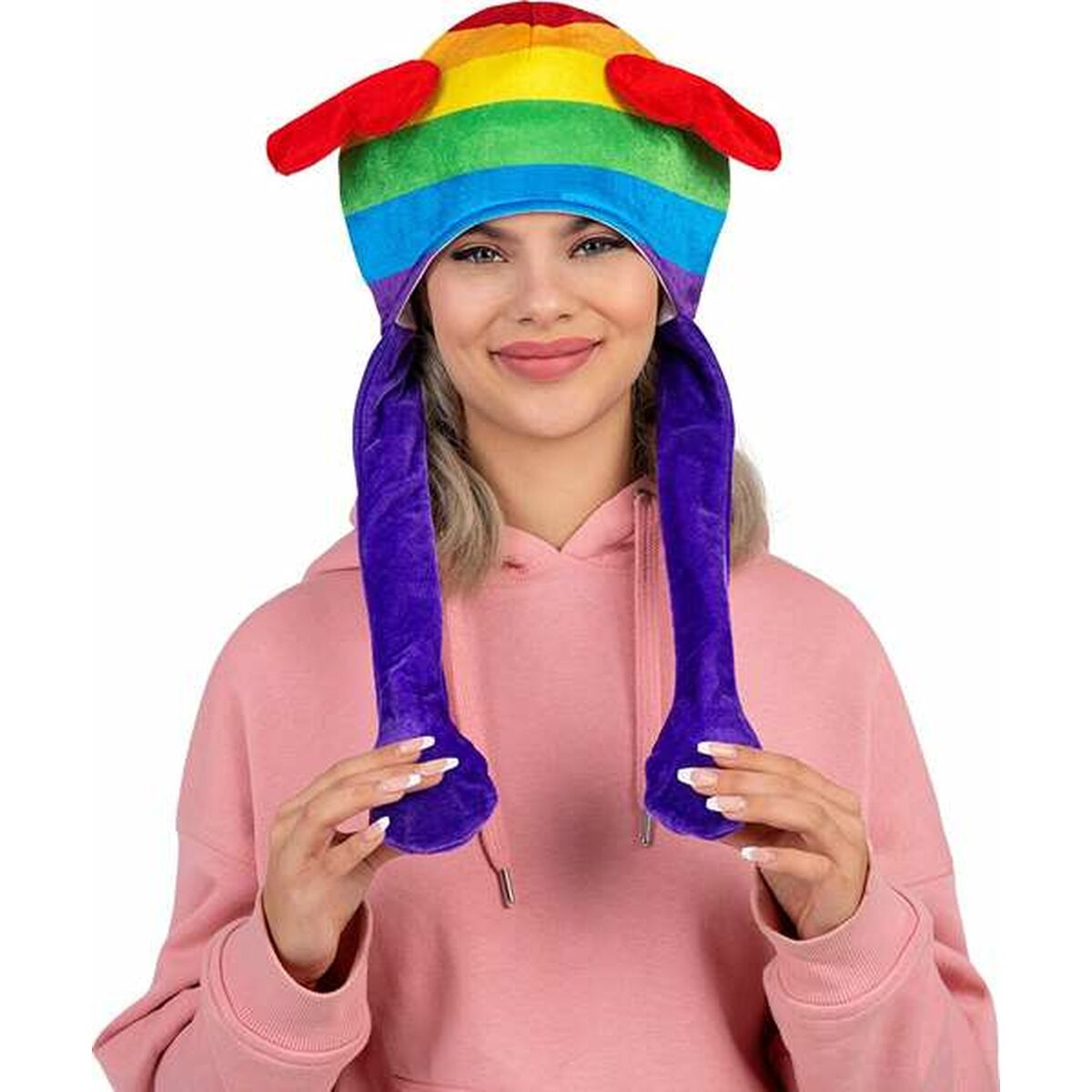 Hat My Other Me Rainbow One size Hat My Other Me Rainbow One size