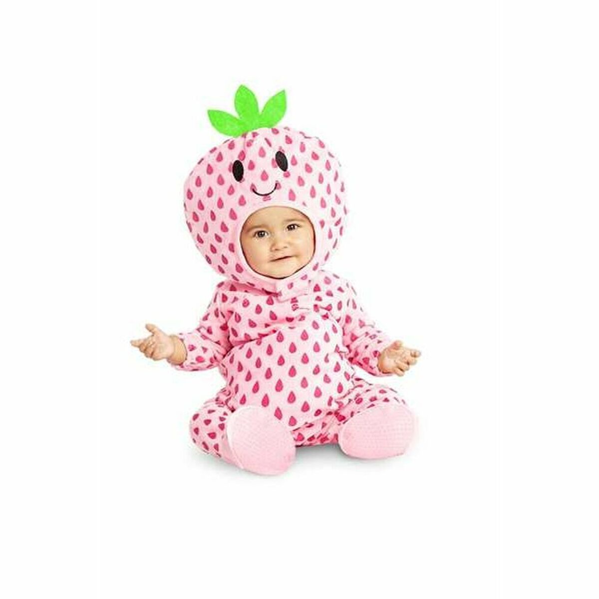 Costume for Babies My Other Me Multicolour Strawberry S 0-6 Months Costume for Babies My Other Me Multicolour Strawberry S 0-6 Months