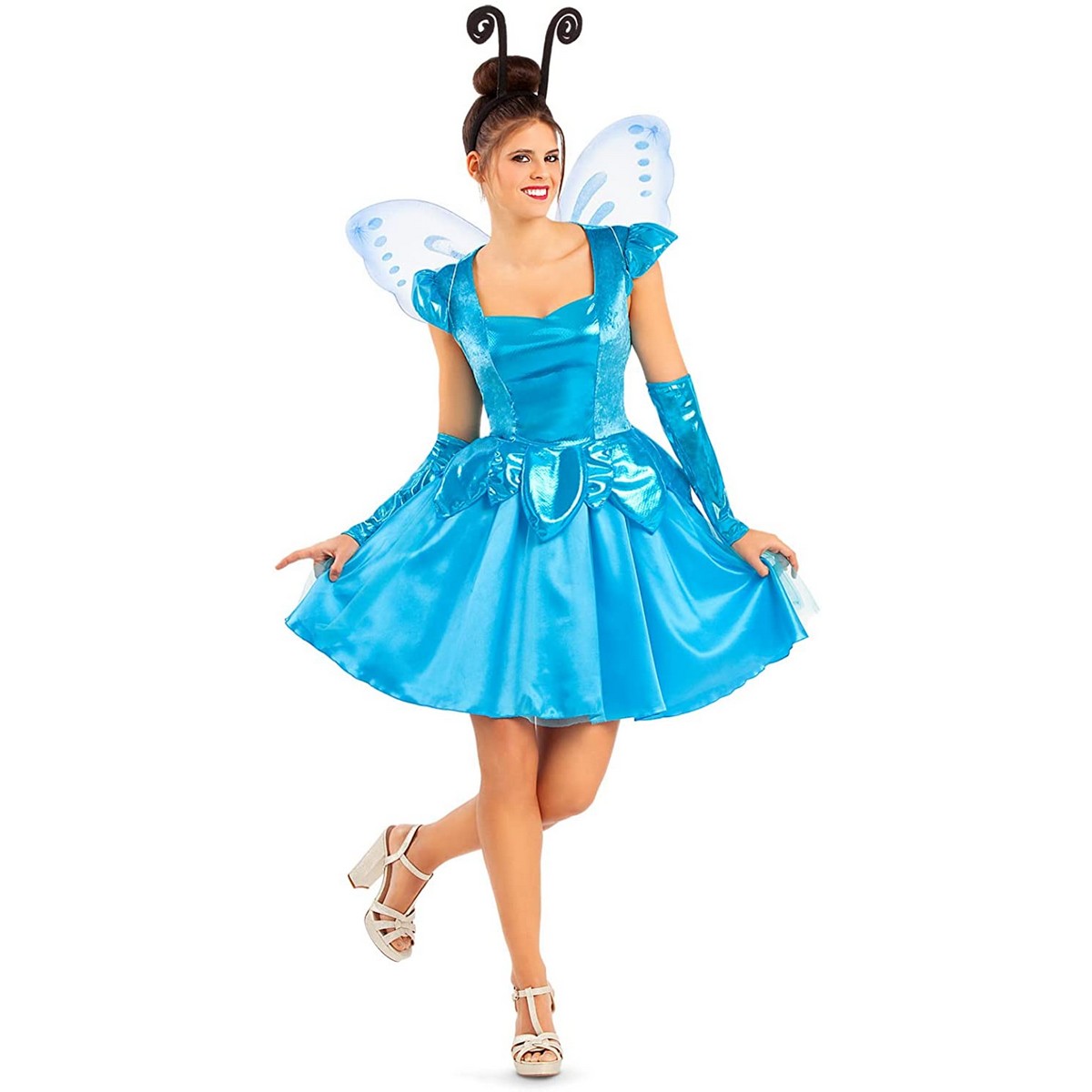 Costume for Adults My Other Me Blue Fairy M/L Costume for Adults My Other Me Blue Fairy M/L
