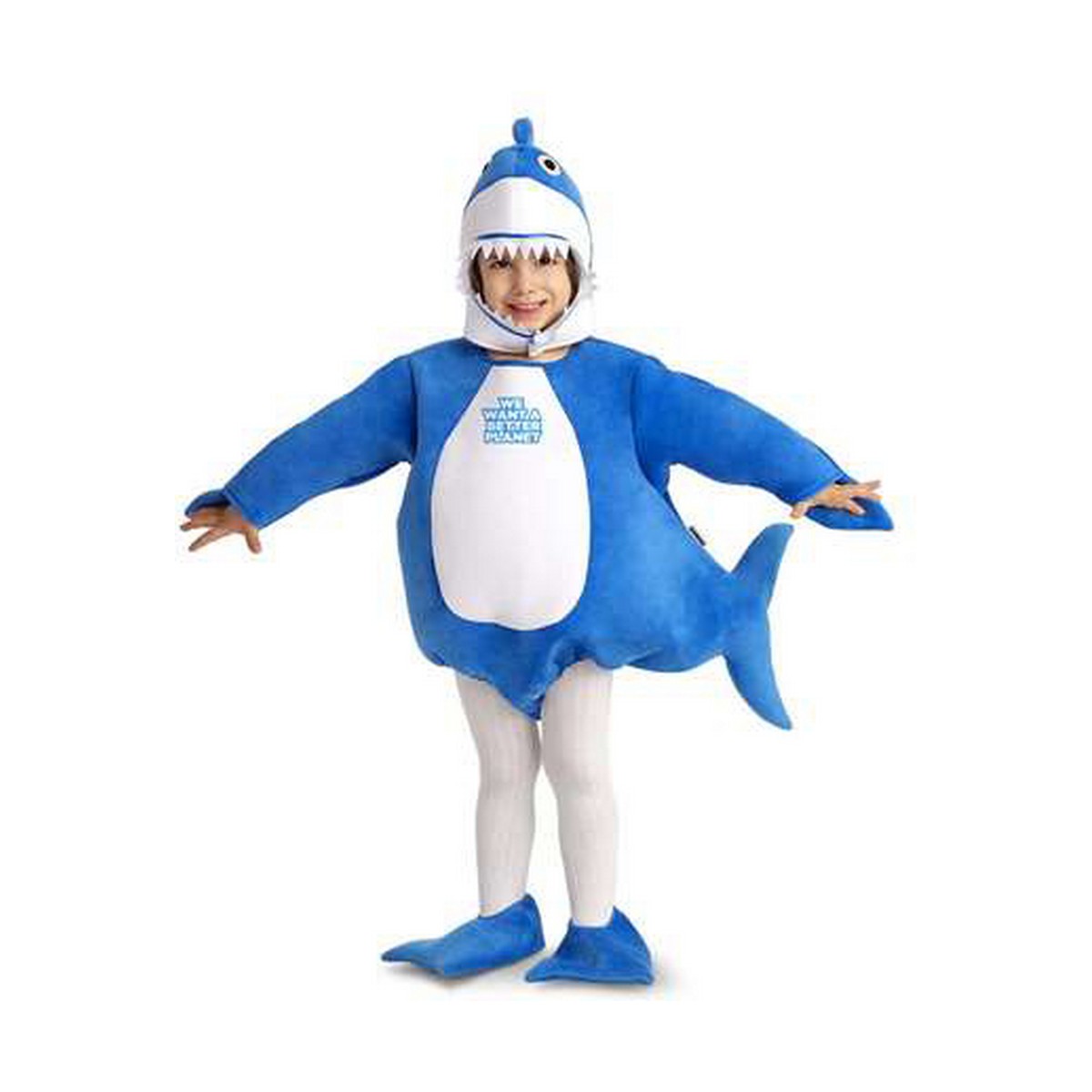 Costume for Babies My Other Me Blue Shark Costume for Babies My Other Me Blue Shark