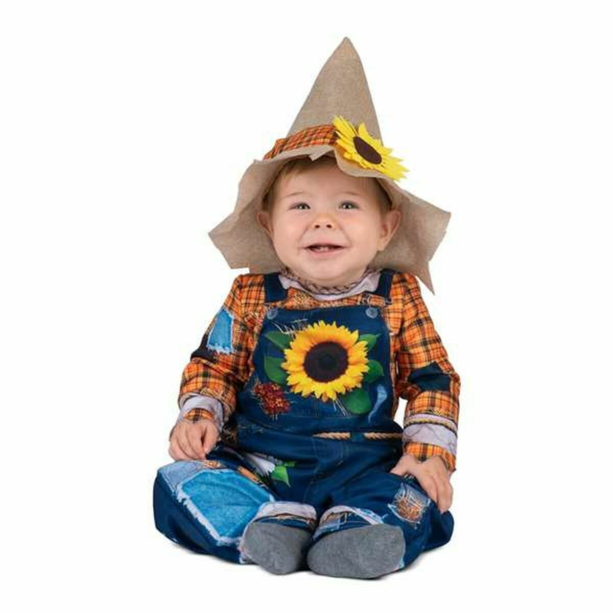Costume for Children My Other Me Scarecrow Brown Costume for Children My Other Me Scarecrow Brown