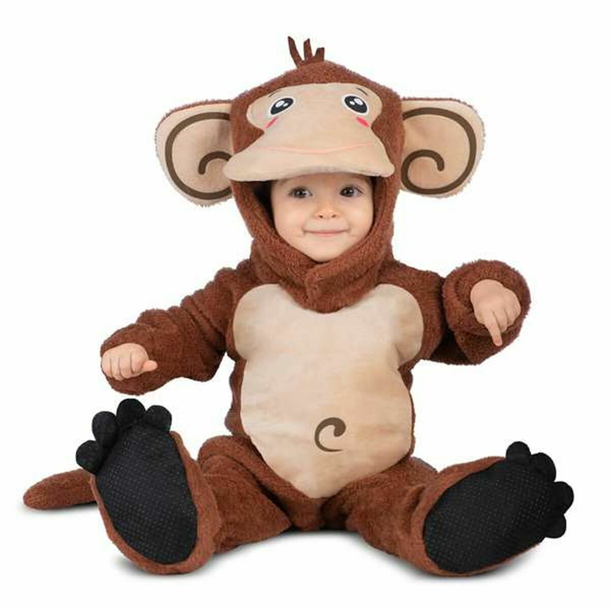 Costume for Babies My Other Me Brown Monkey Costume for Babies My Other Me Brown Monkey