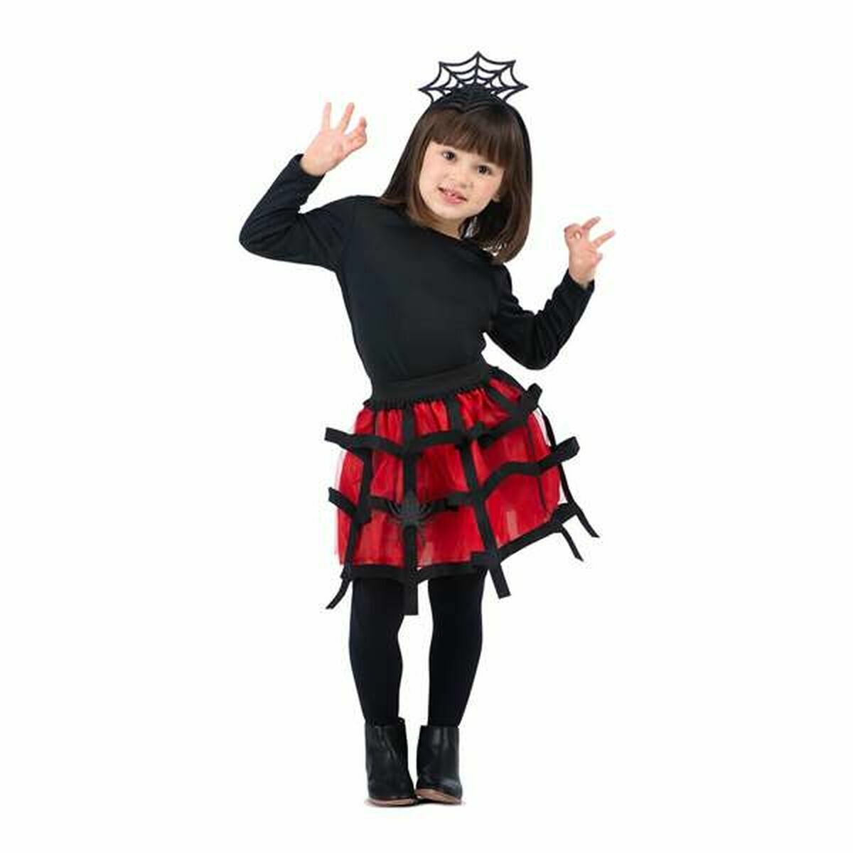 Costume for Children My Other Me Spider Red (2 Pieces) Costume for Children My Other Me Spider Red (2 Pieces)