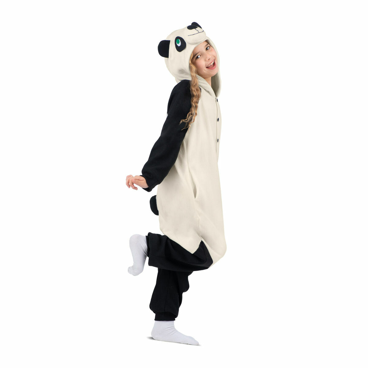 Costume for Children My Other Me White Panda bear M 2 Pieces
