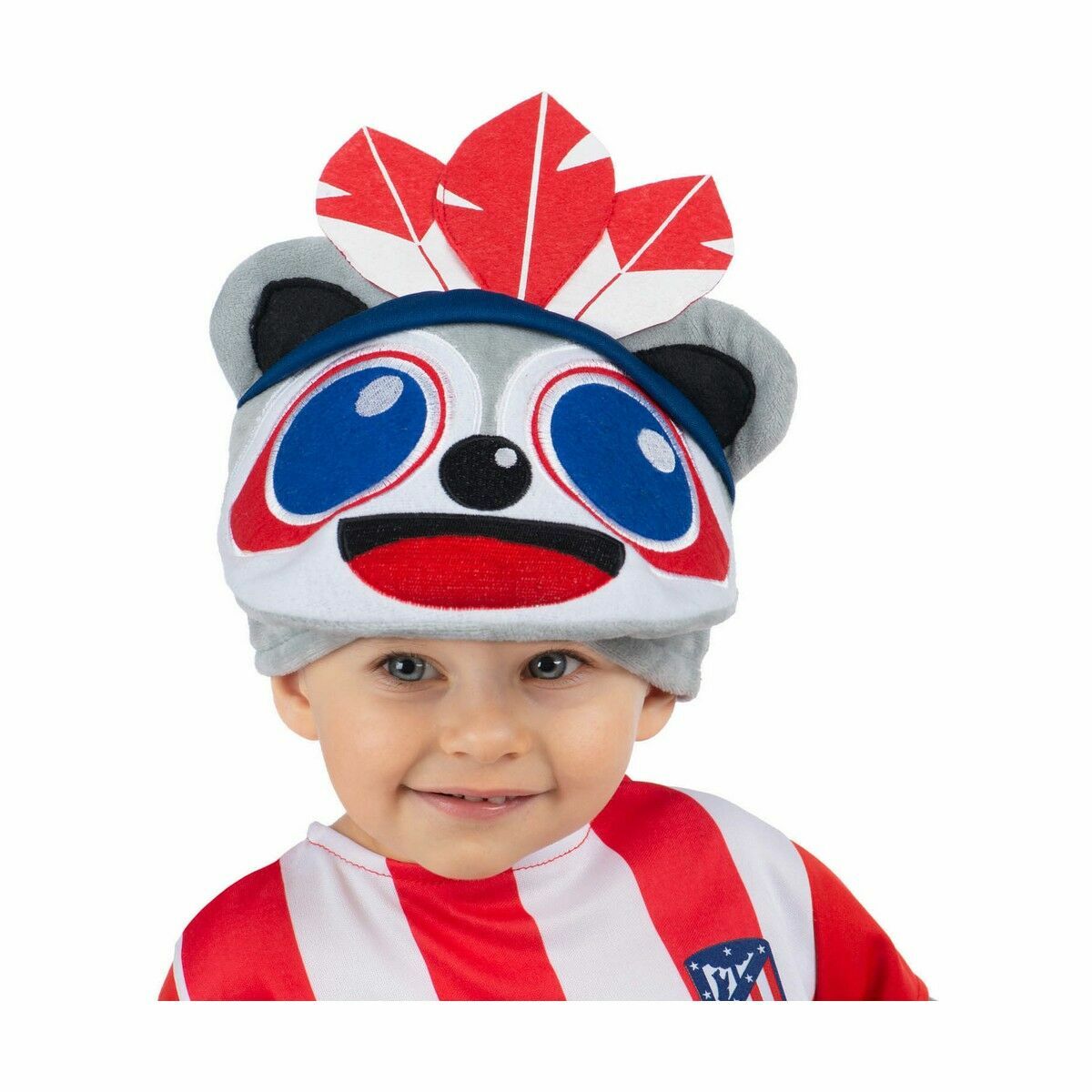 Hat My Other Me Red AtlÃ©tico de Madrid One size Costume for Babies