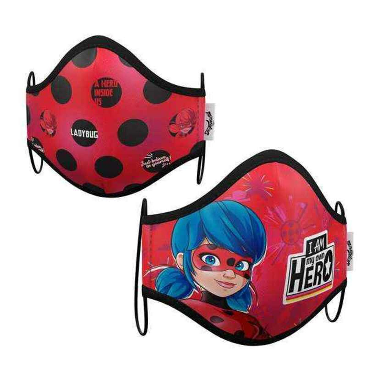 Hygienic Reusable Fabric Mask Ladybug Premium 3-5 years