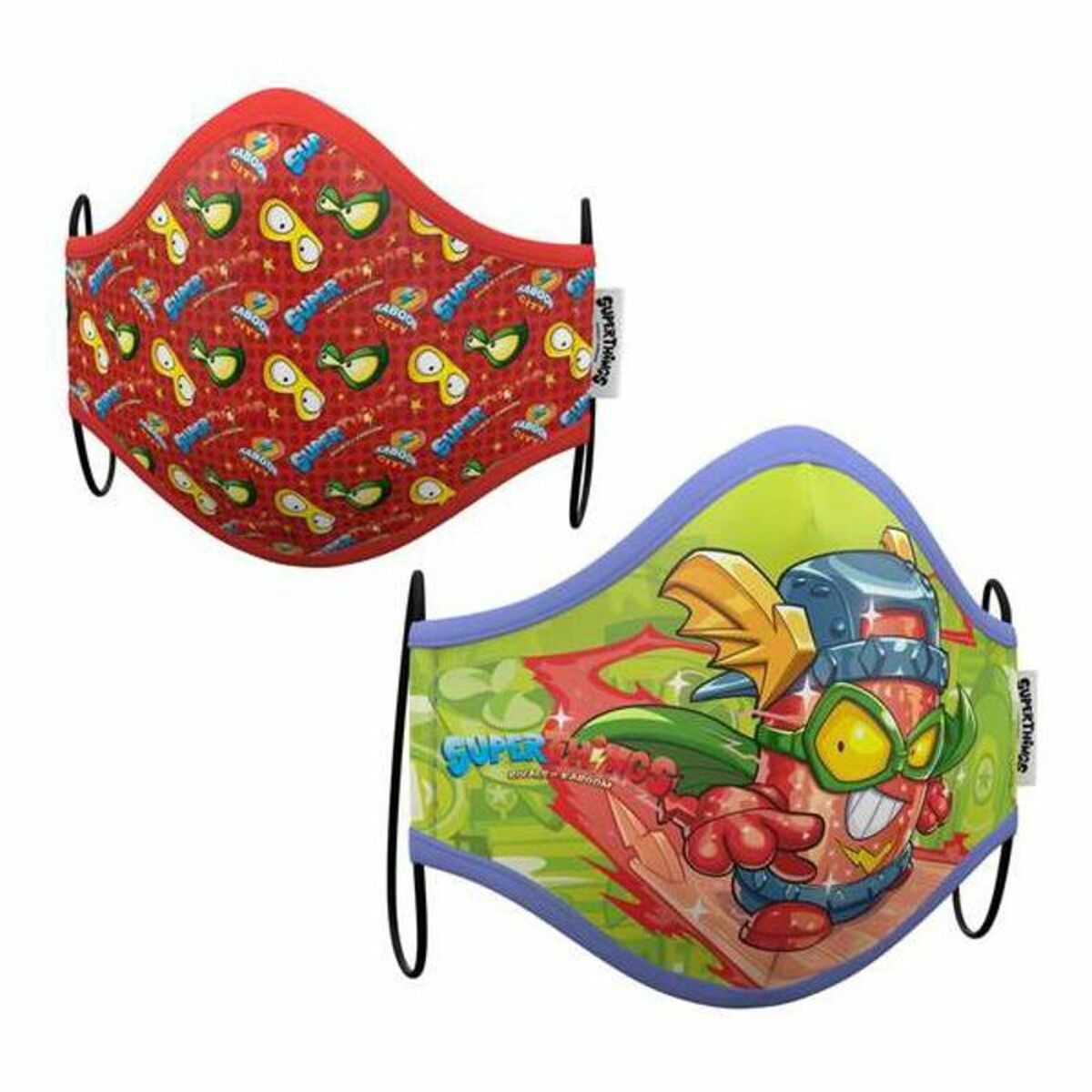 Hygienic Reusable Fabric Mask Super Zings Premium 10-12 Years