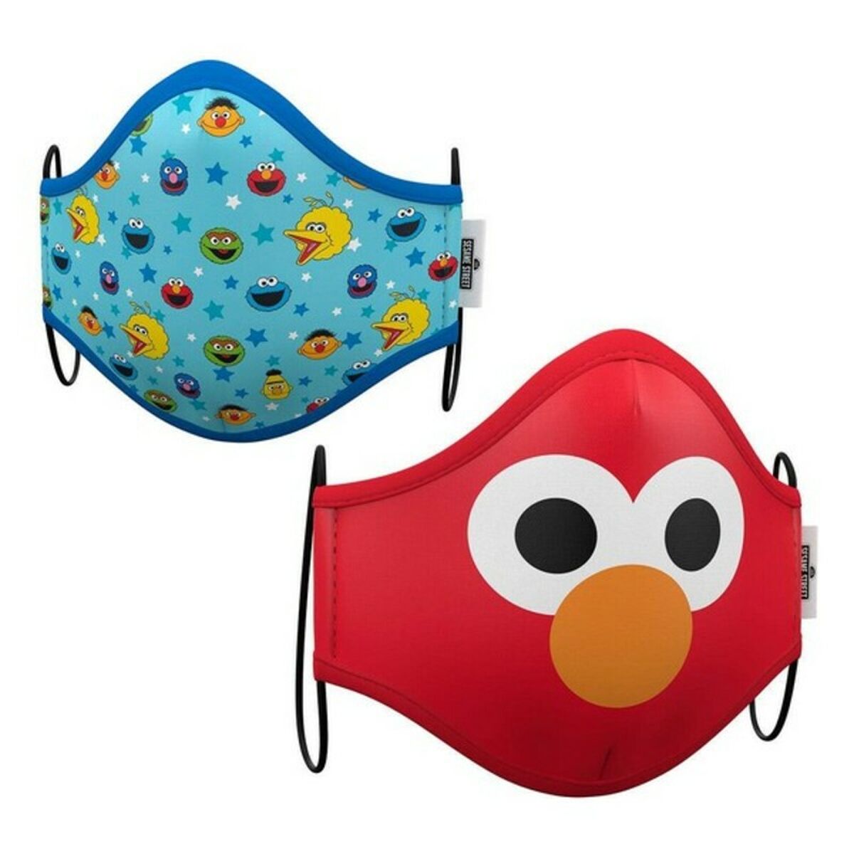 Hygienic Reusable Fabric Mask Sesame Street Premium 3-5 years Hygienic Reusable Fabric Mask Sesame Street Premium 3-5 years