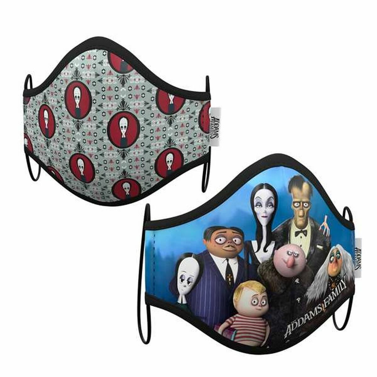 Hygienic Face Mask My Other Me Addams Family Premium 3-5 years Hygienic Face Mask My Other Me Addams Family Premium 3-5 years