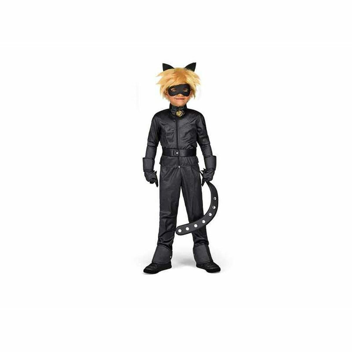 Costume for Children My Other Me Cat Noir 6-8 Years Black Costume for Children My Other Me Cat Noir 6-8 Years Black
