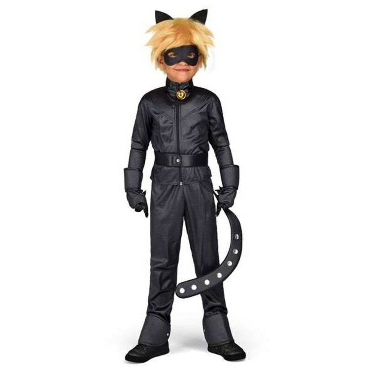 Costume for Children Cat Noir My Other Me Black Costume for Children Cat Noir My Other Me Black