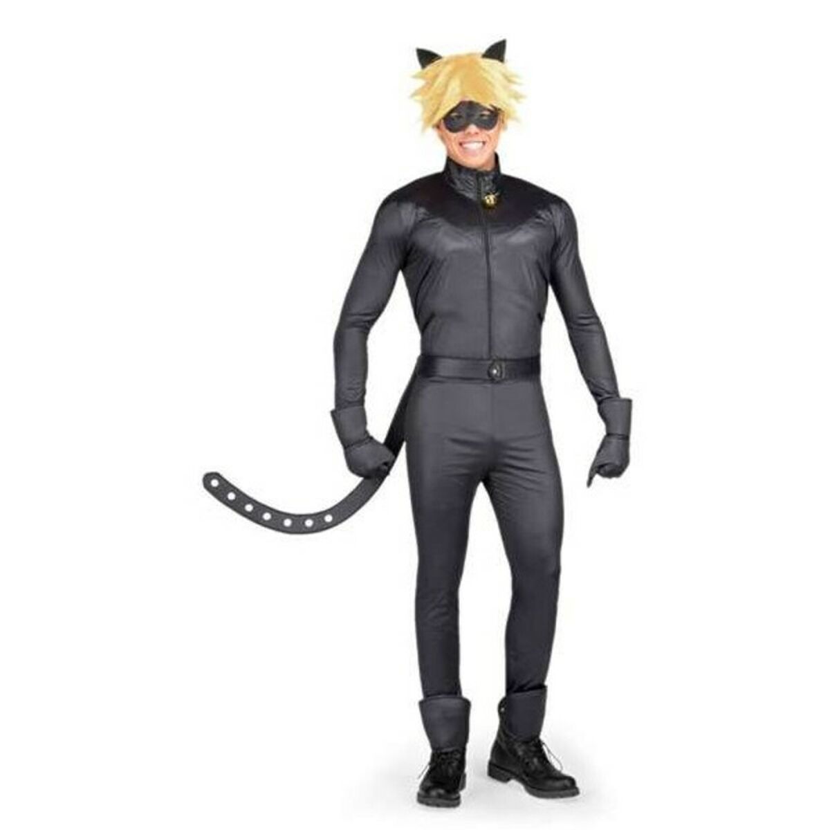 Costume for Adults Cat Noir My Other Me M/L Costume for Adults Cat Noir My Other Me M/L