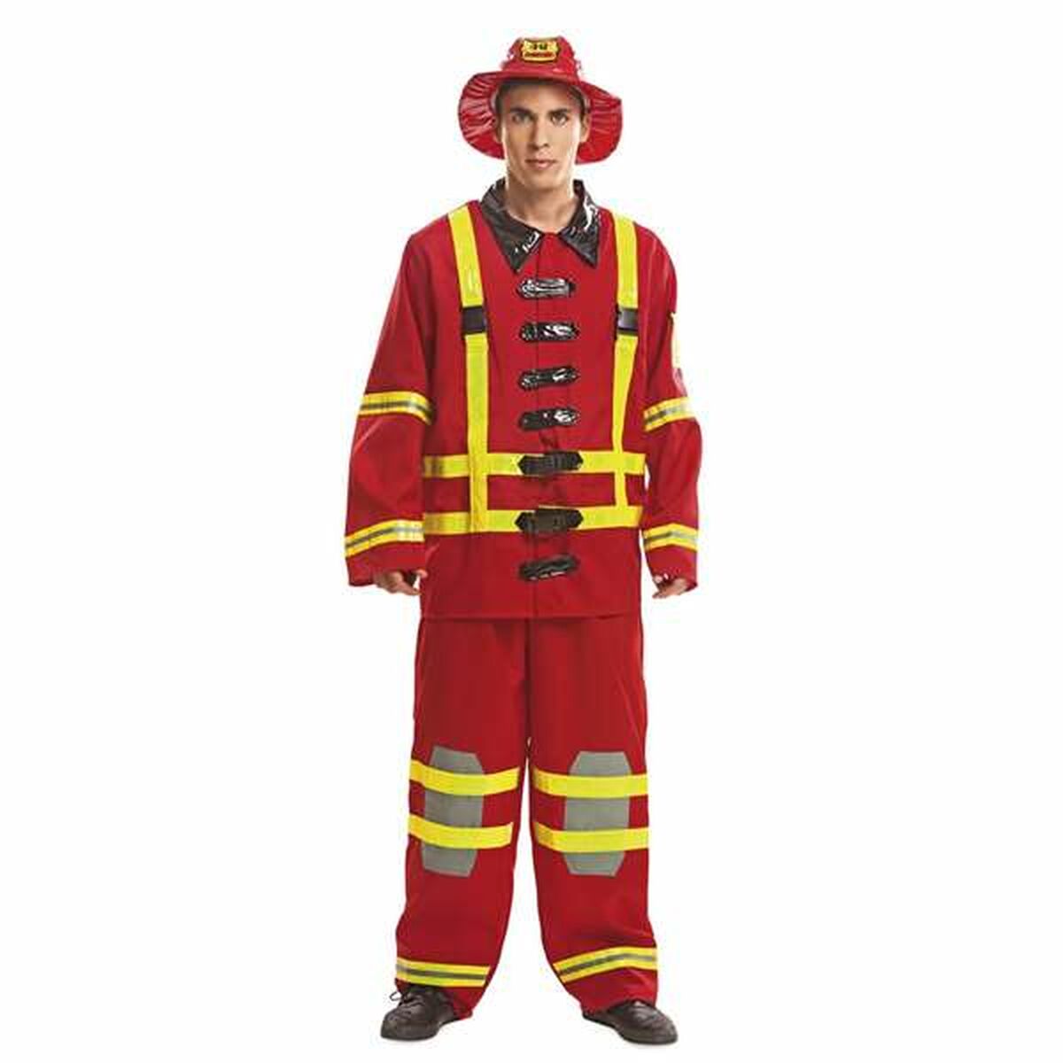 Costume for Adults My Other Me Fireman XXXL Costume for Adults My Other Me Fireman XXXL